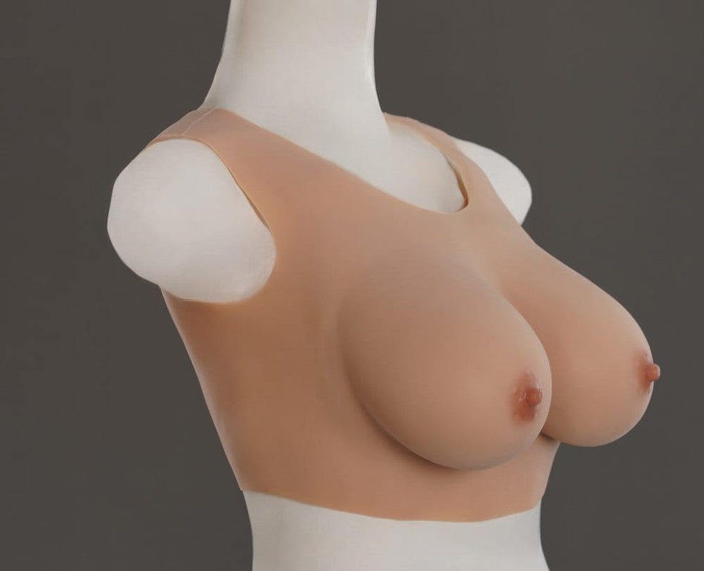Pettorale in silicone realistico Coppa C