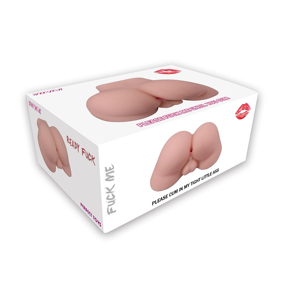 Masturbatore 3D a doppio foro IX