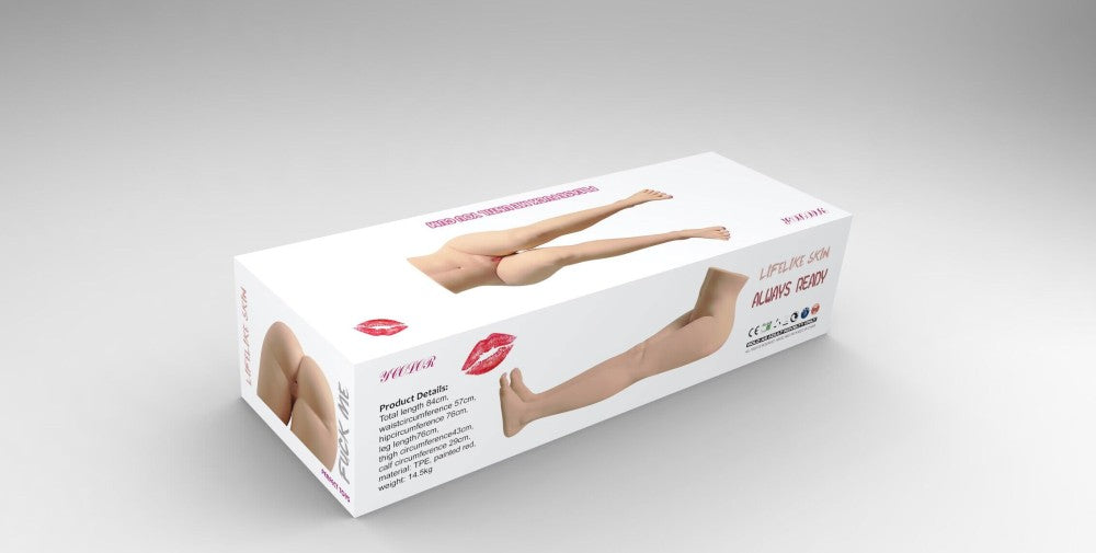 Masturbatore a torso con 2 fori dolci