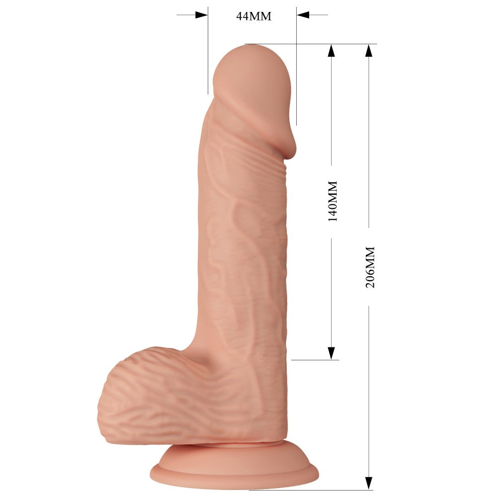 Bellissimo Catoblepas 8,1" Dildo Flesh