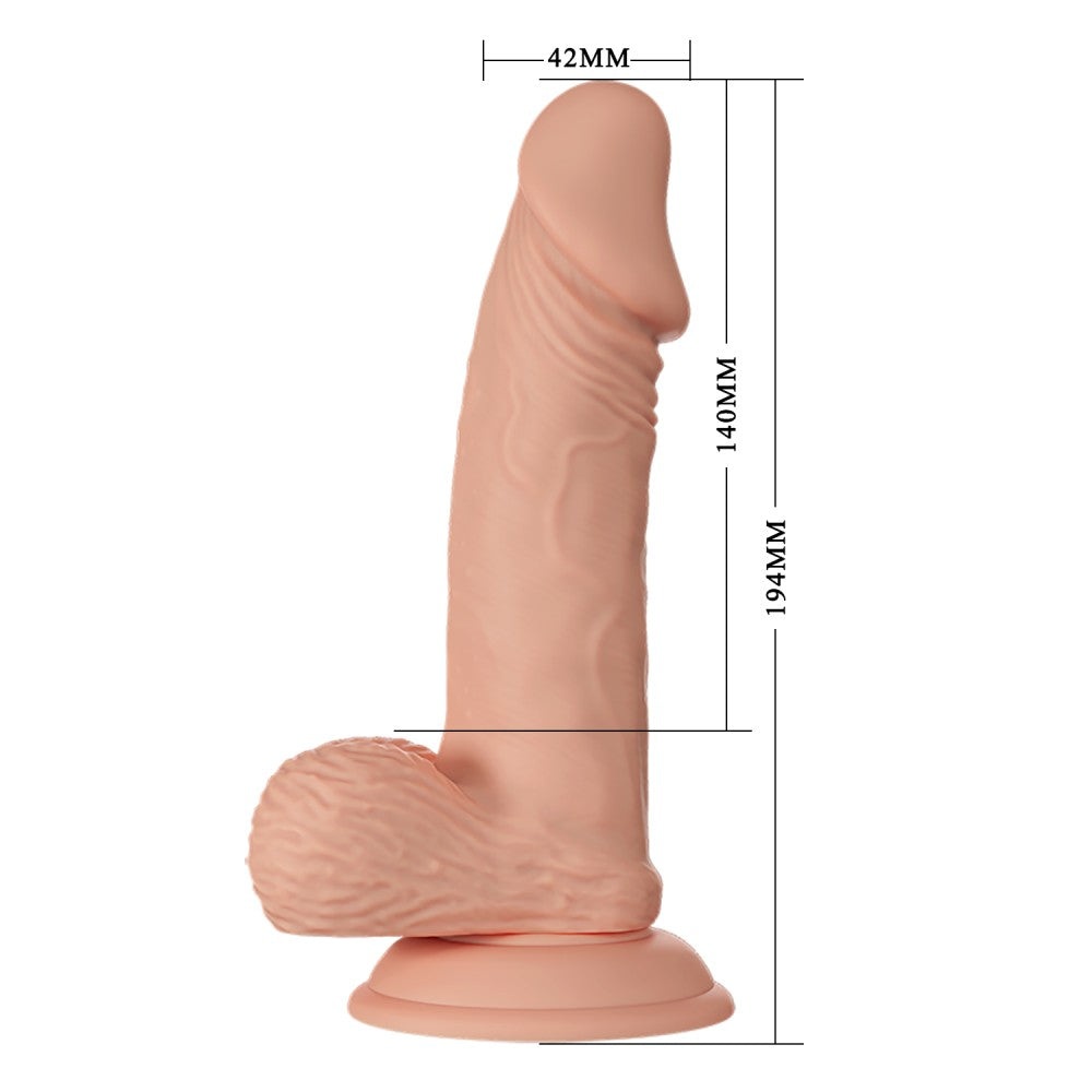 Bellissimo dildo Zebulon 7,6 "Flesh