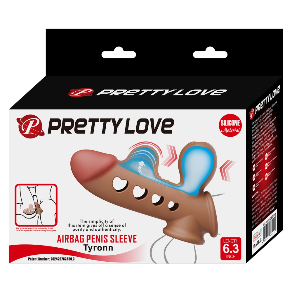 Guaina per pene con airbag Pretty Love Tyronn