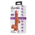 Bellissimo Bahamut 8,5 " Dildo Vibrante Marrone