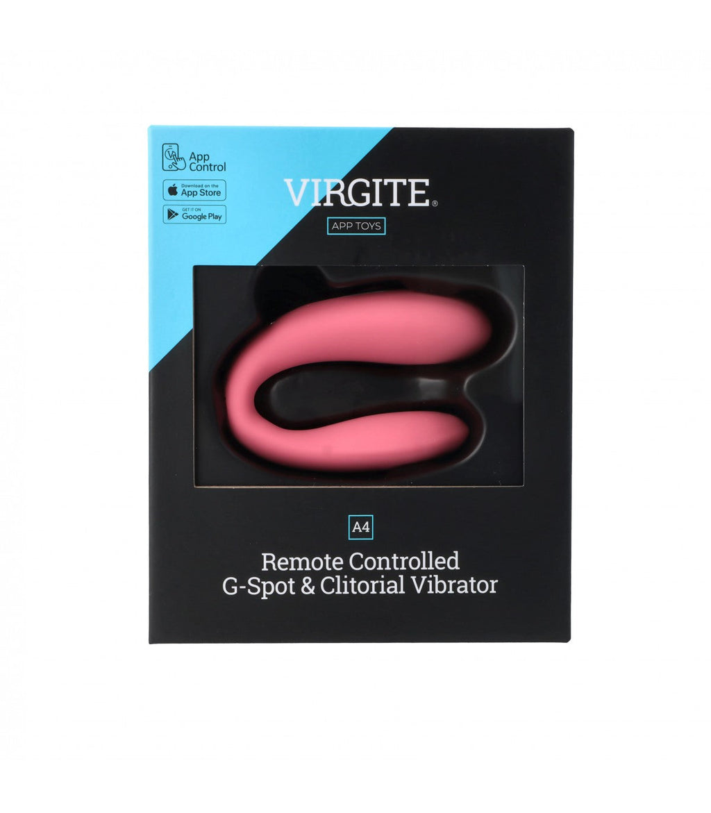 VIBRATORE A4 CON TELECOMANDO PER PUNTO G E CLITORIDE