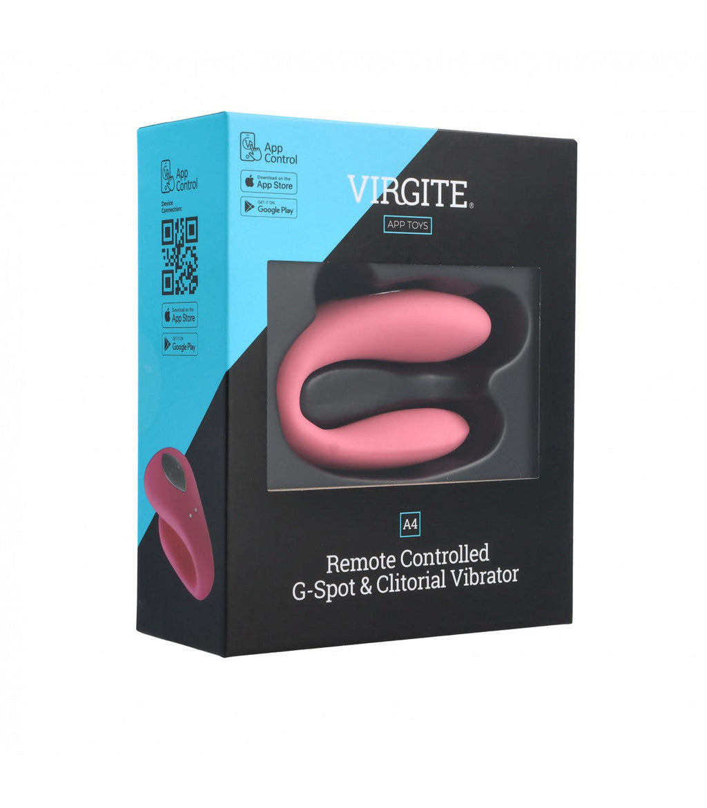 VIBRATORE A4 CON TELECOMANDO PER PUNTO G E CLITORIDE