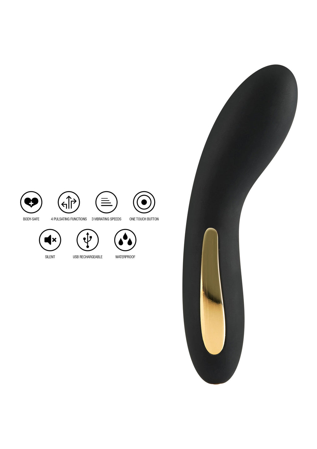 Vibratore Luminate nero