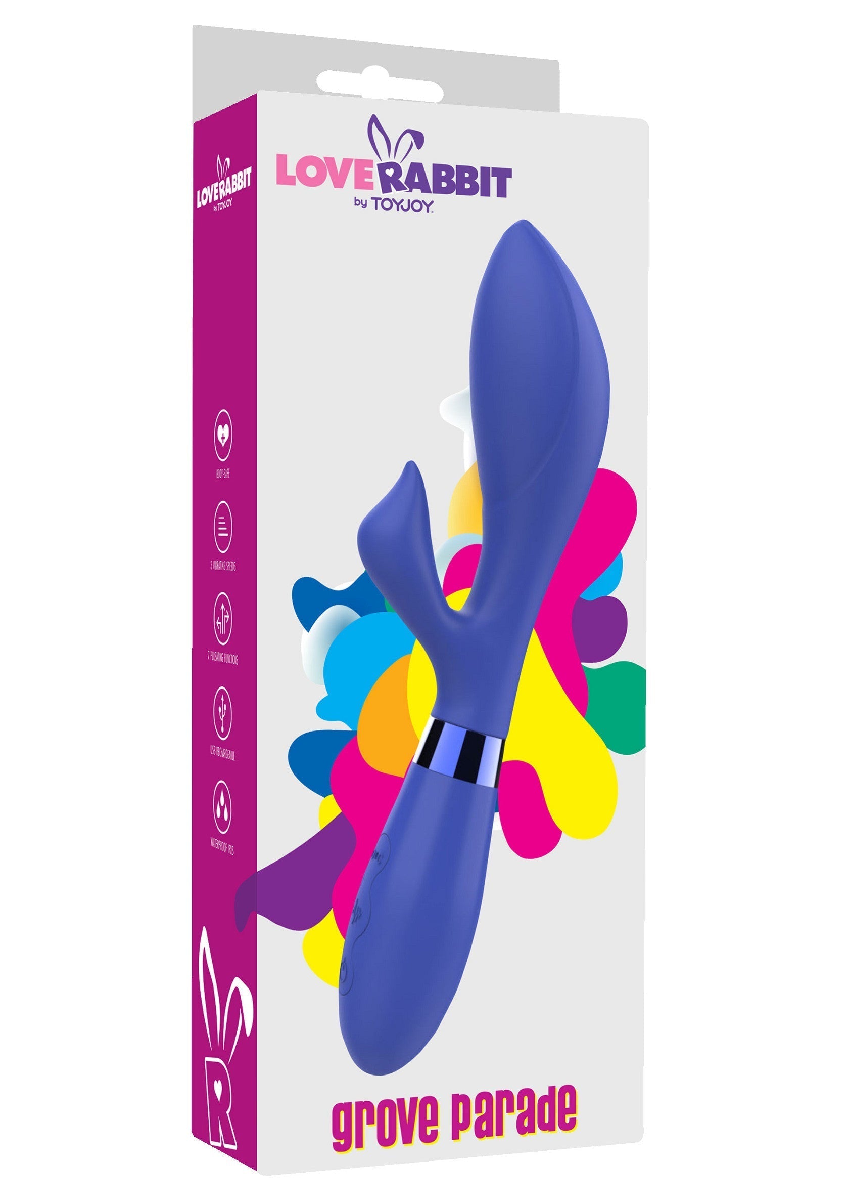Vibratore Grove Parade blu