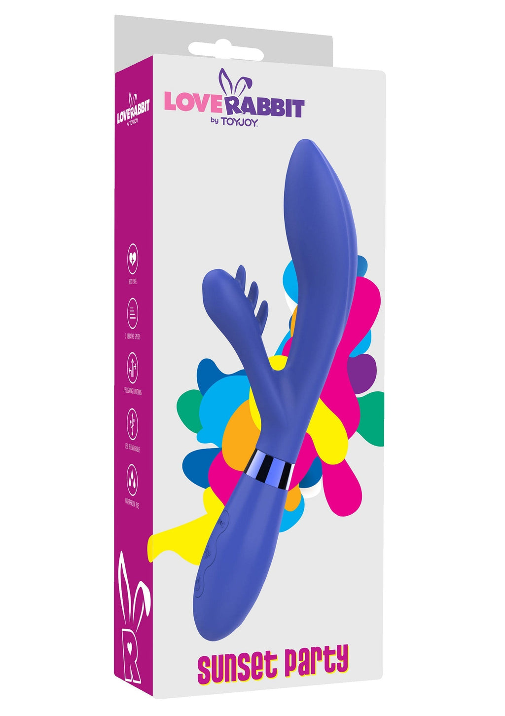 Vibratore Sunset Party blu