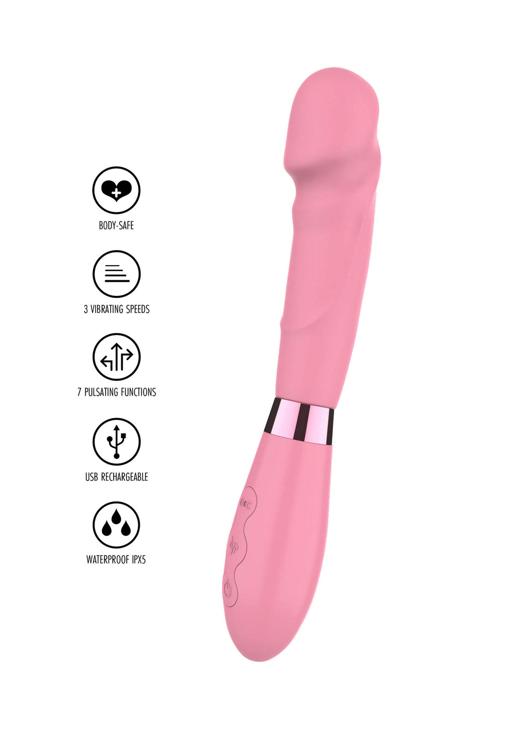 Vibratore Pop Supreme rosa