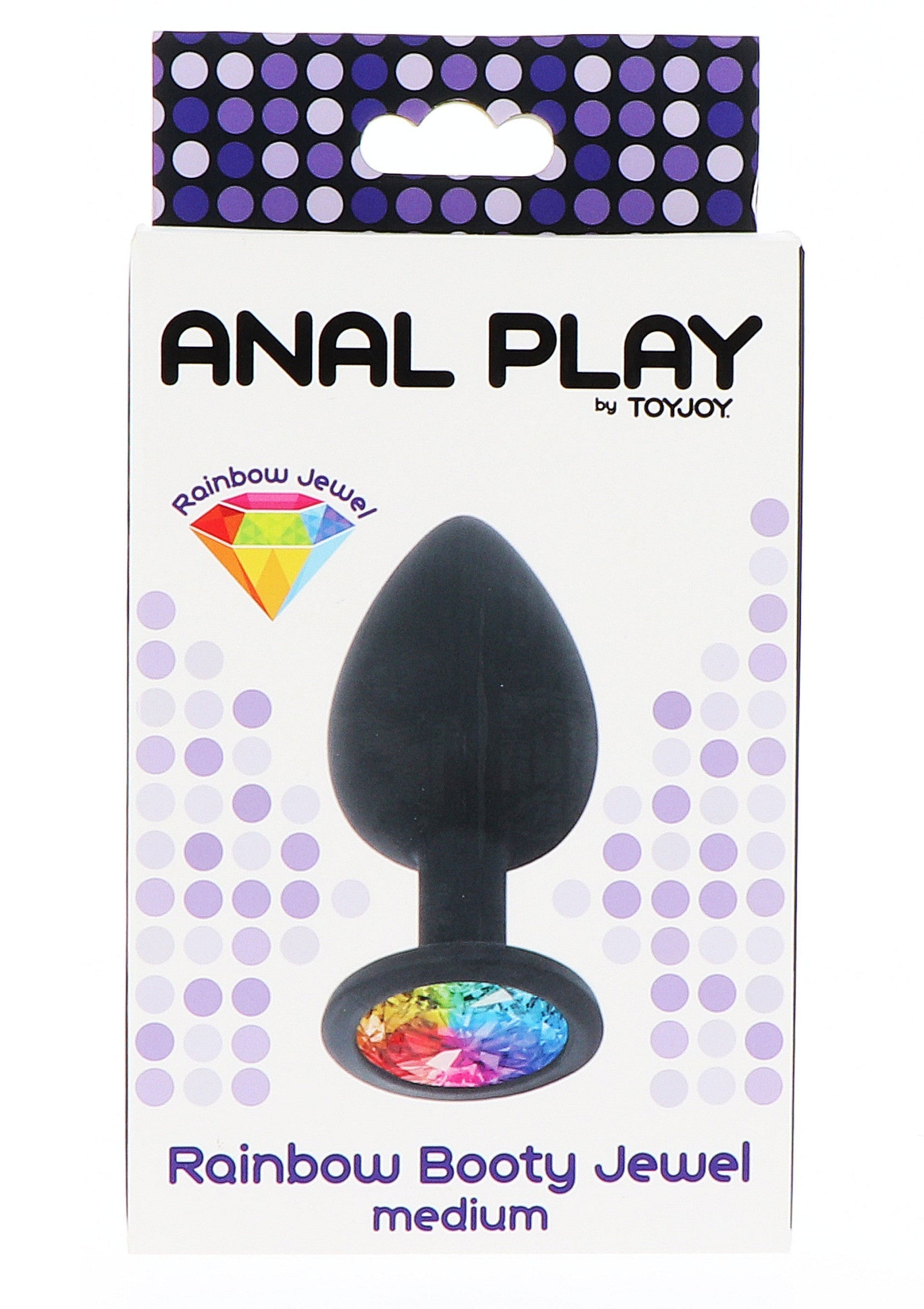 Rainbow Booty Jewel Medium nero