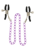 Catena stimolante per capezzoli viola