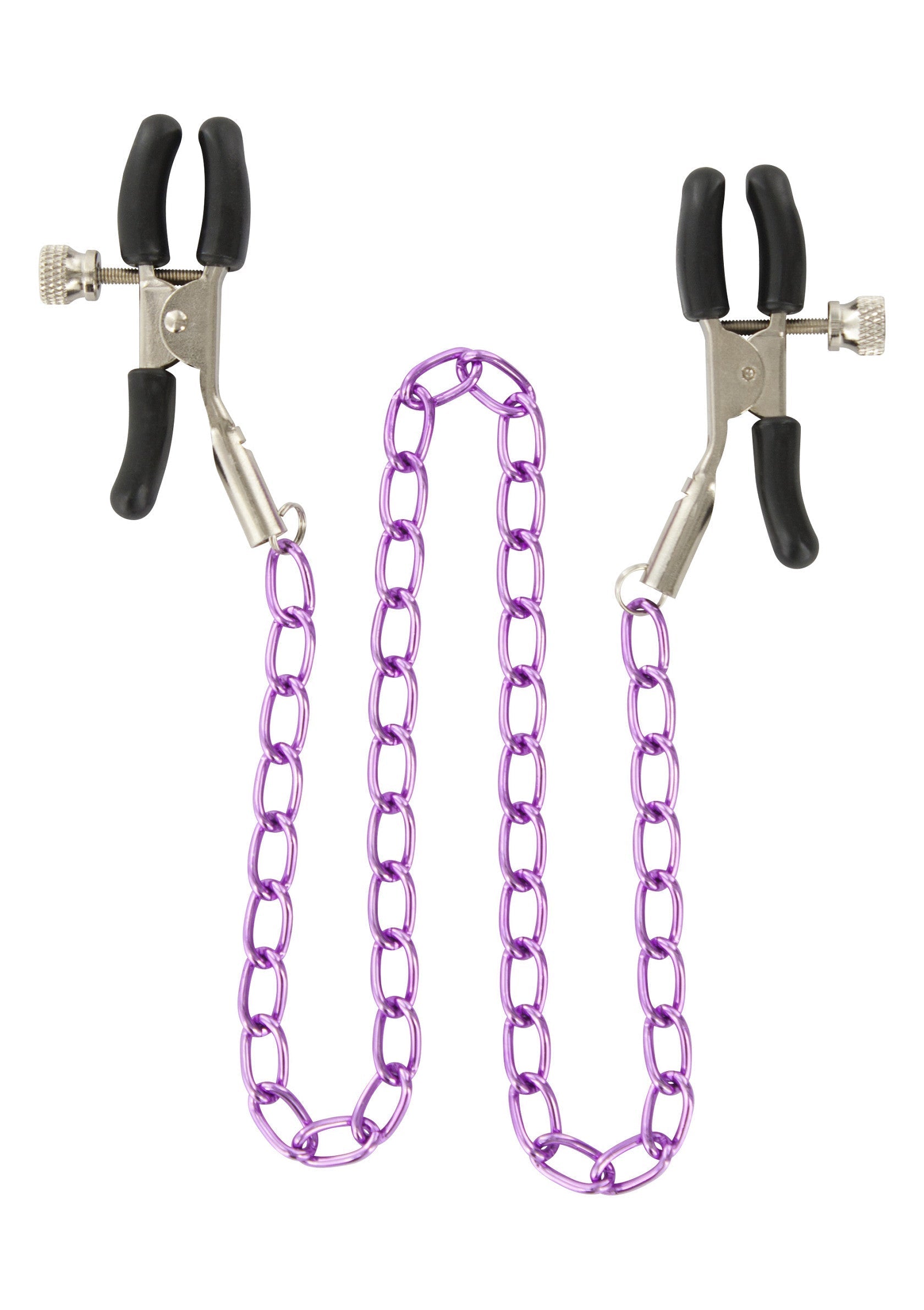 Catena stimolante per capezzoli viola