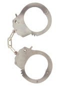 Manette in metallo argento