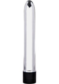 Vibratore retrò ultra sottile argento