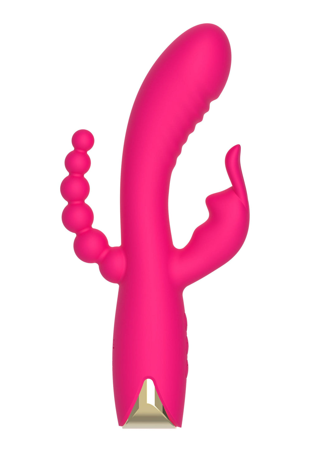Vibratore triplo Afrodite rosa