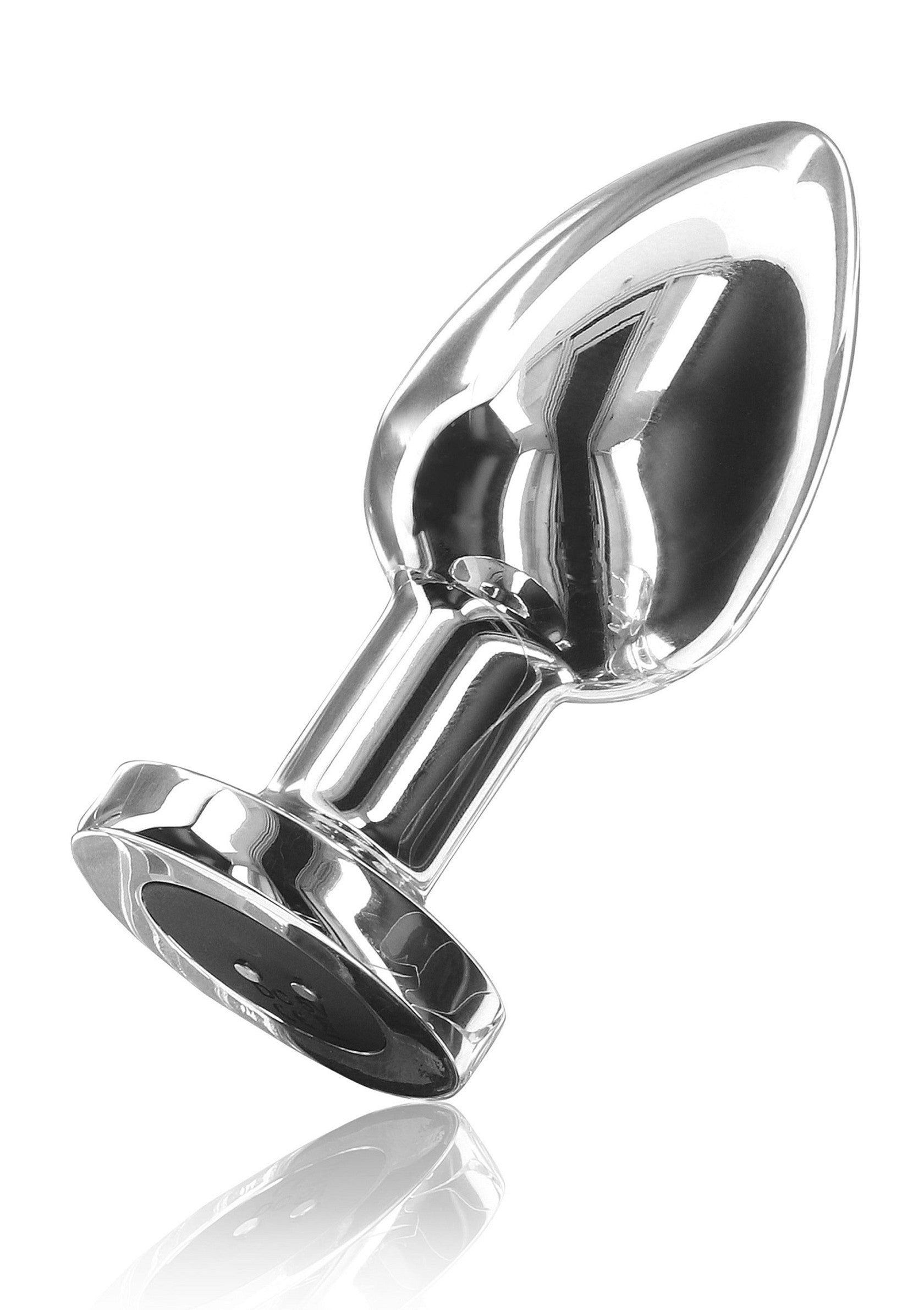 Il Glider Vibrating Plug Medium argento