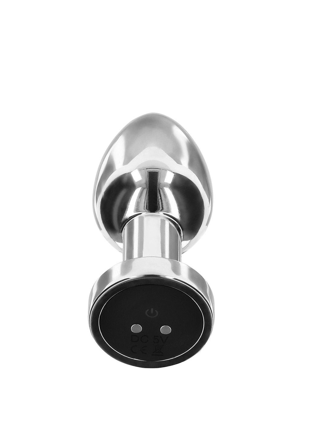 Il Glider Vibrating Plug Medium argento