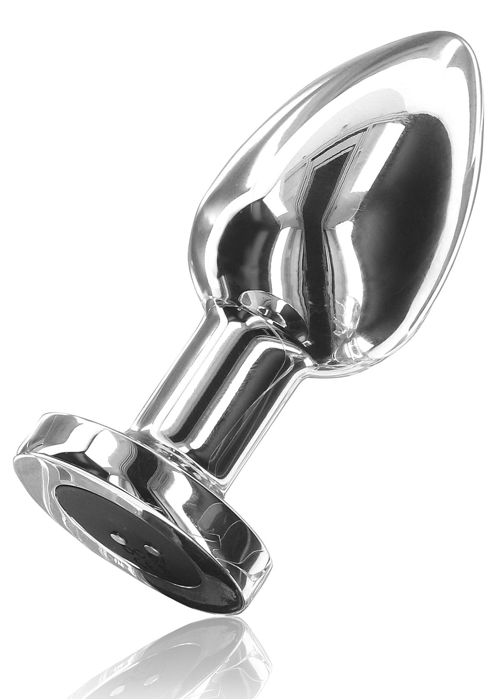Il Glider Vibrating Plug Grande argento