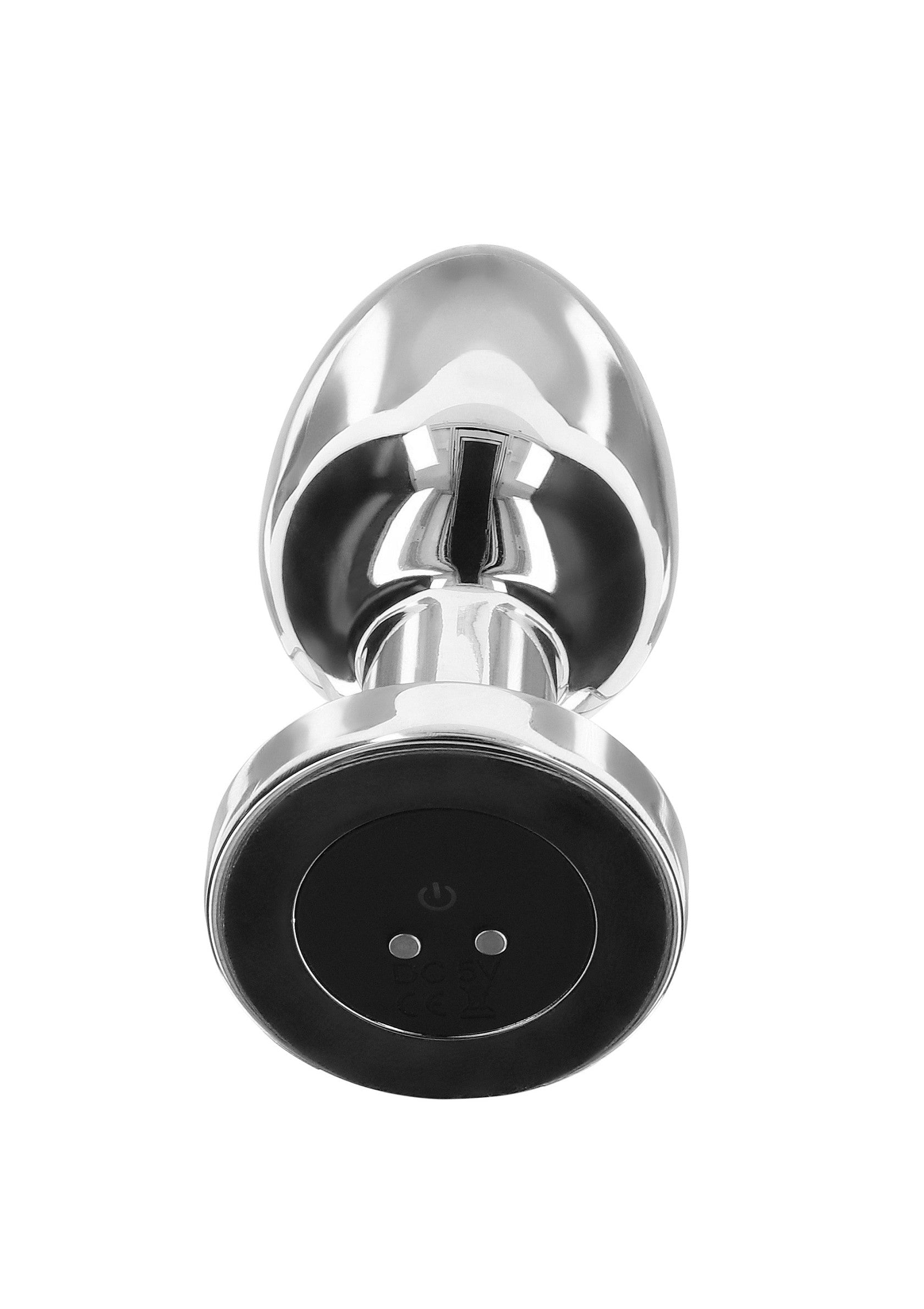 Il Glider Vibrating Plug Grande argento