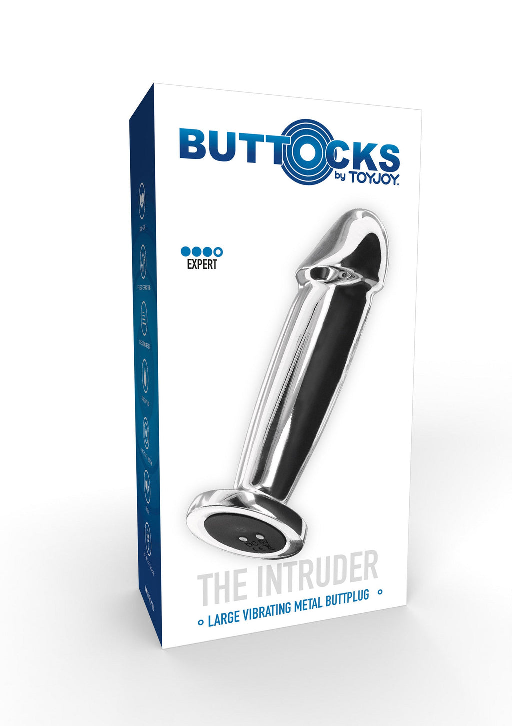 Il plug vibrante Intruder argento