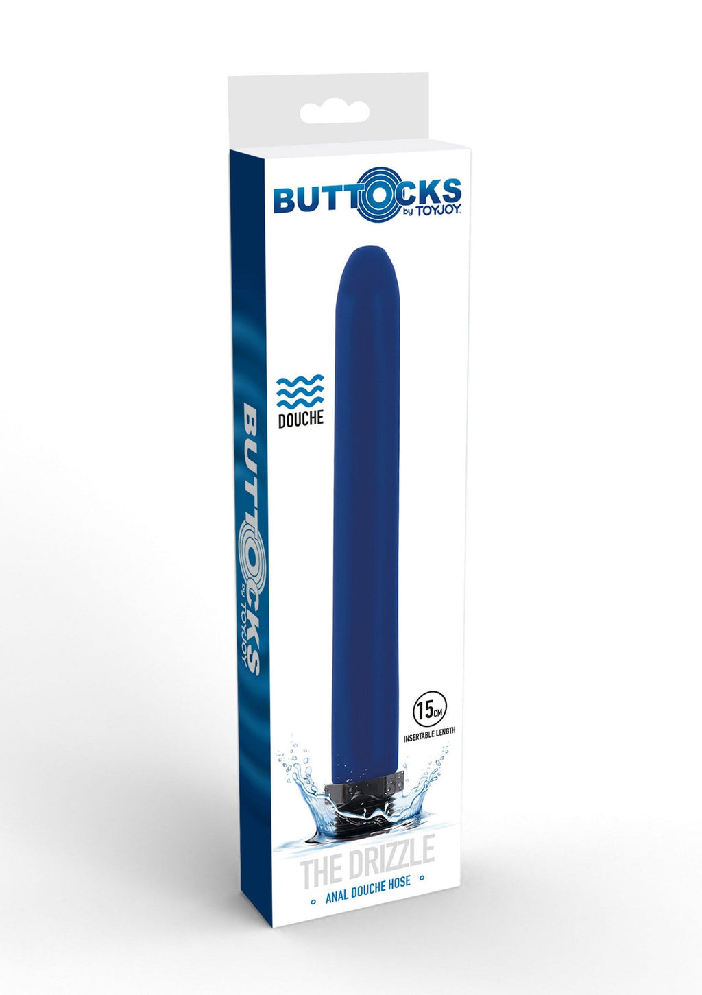 Doccia anale Drizzle 15 cm blu
