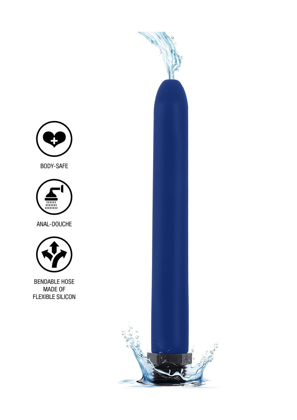 Doccia anale Drizzle 15 cm blu