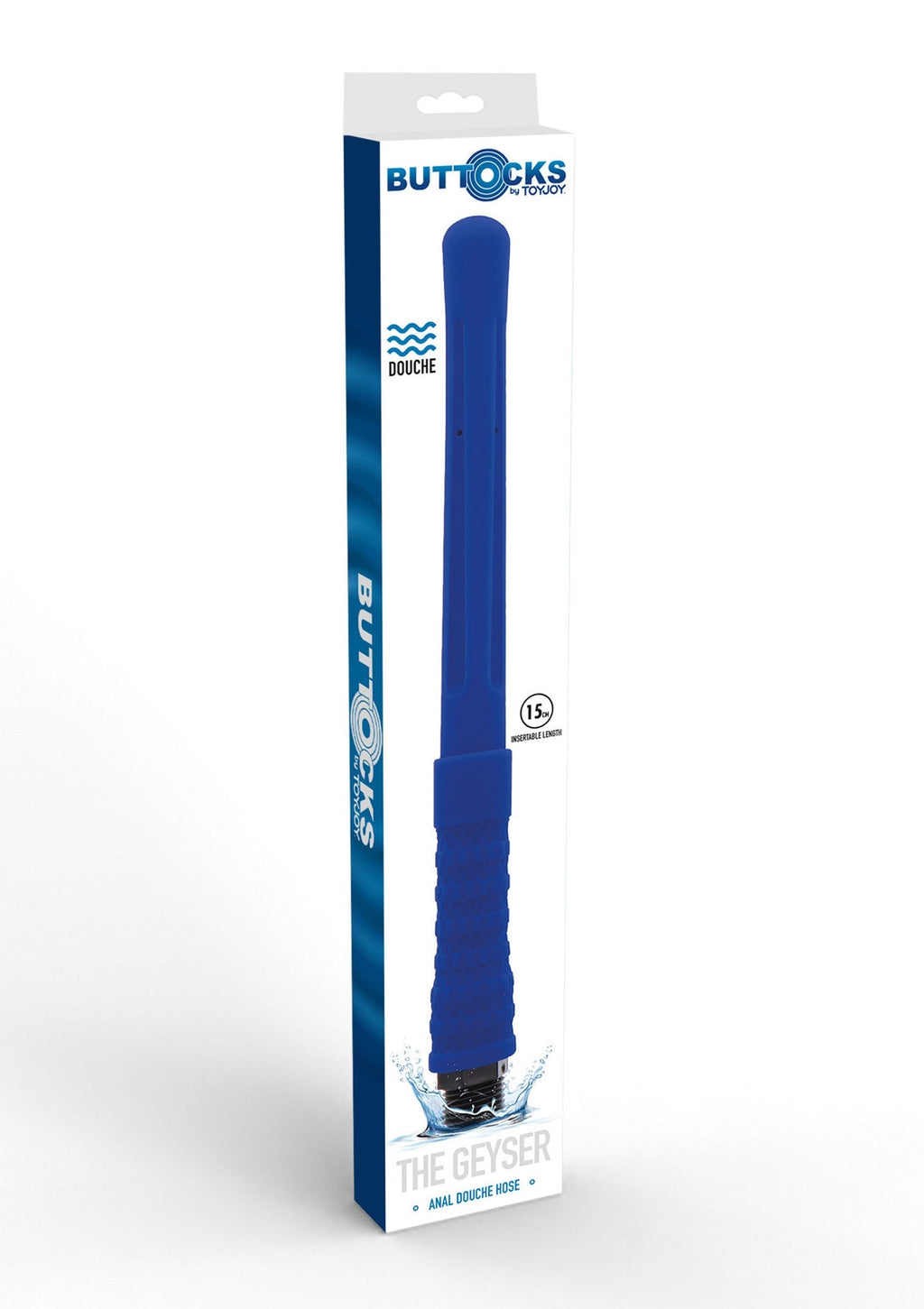 Doccia anale Geyser 15 cm blu