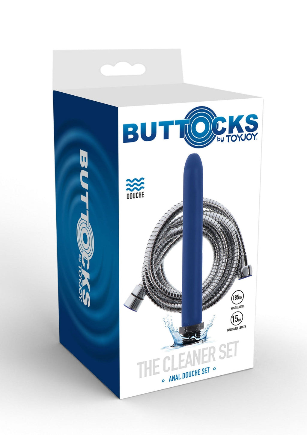 Set doccia The Cleaner 15 cm blu