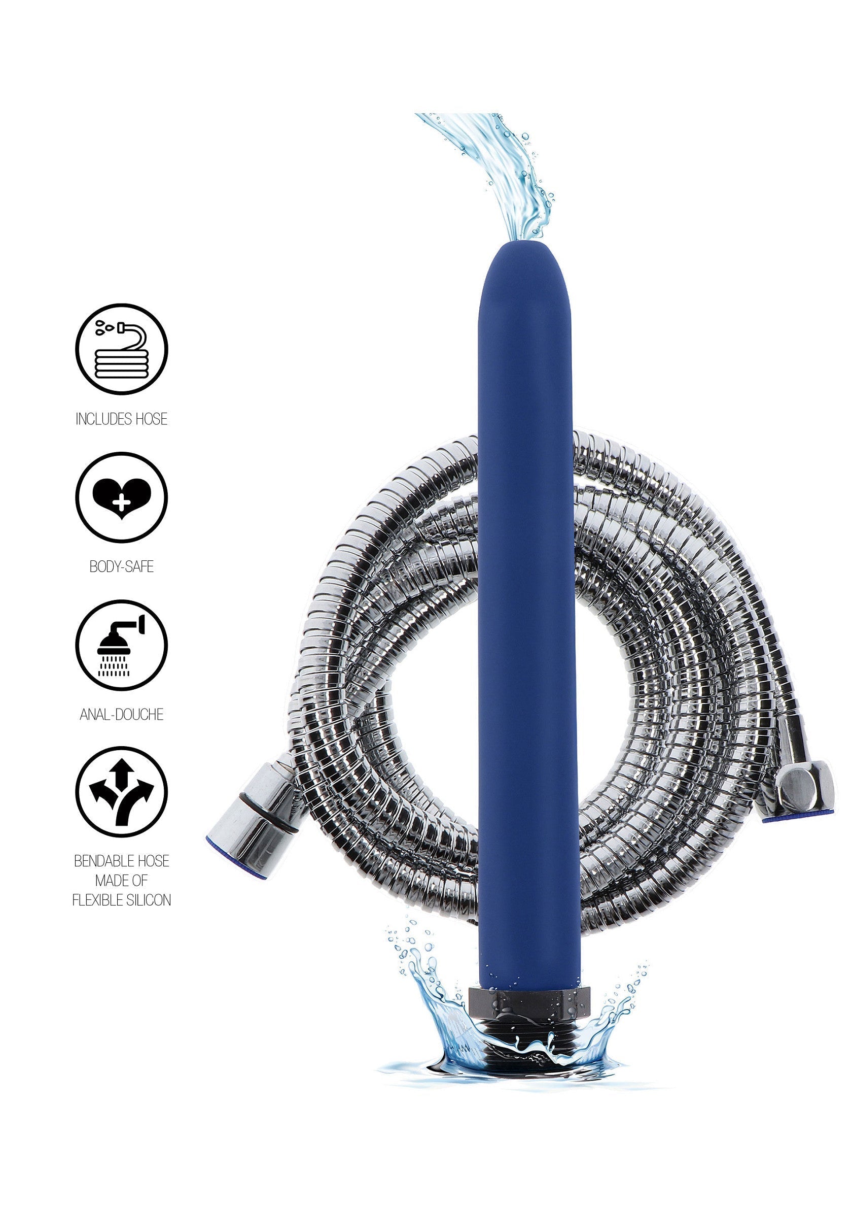 Set doccia The Cleaner 15 cm blu