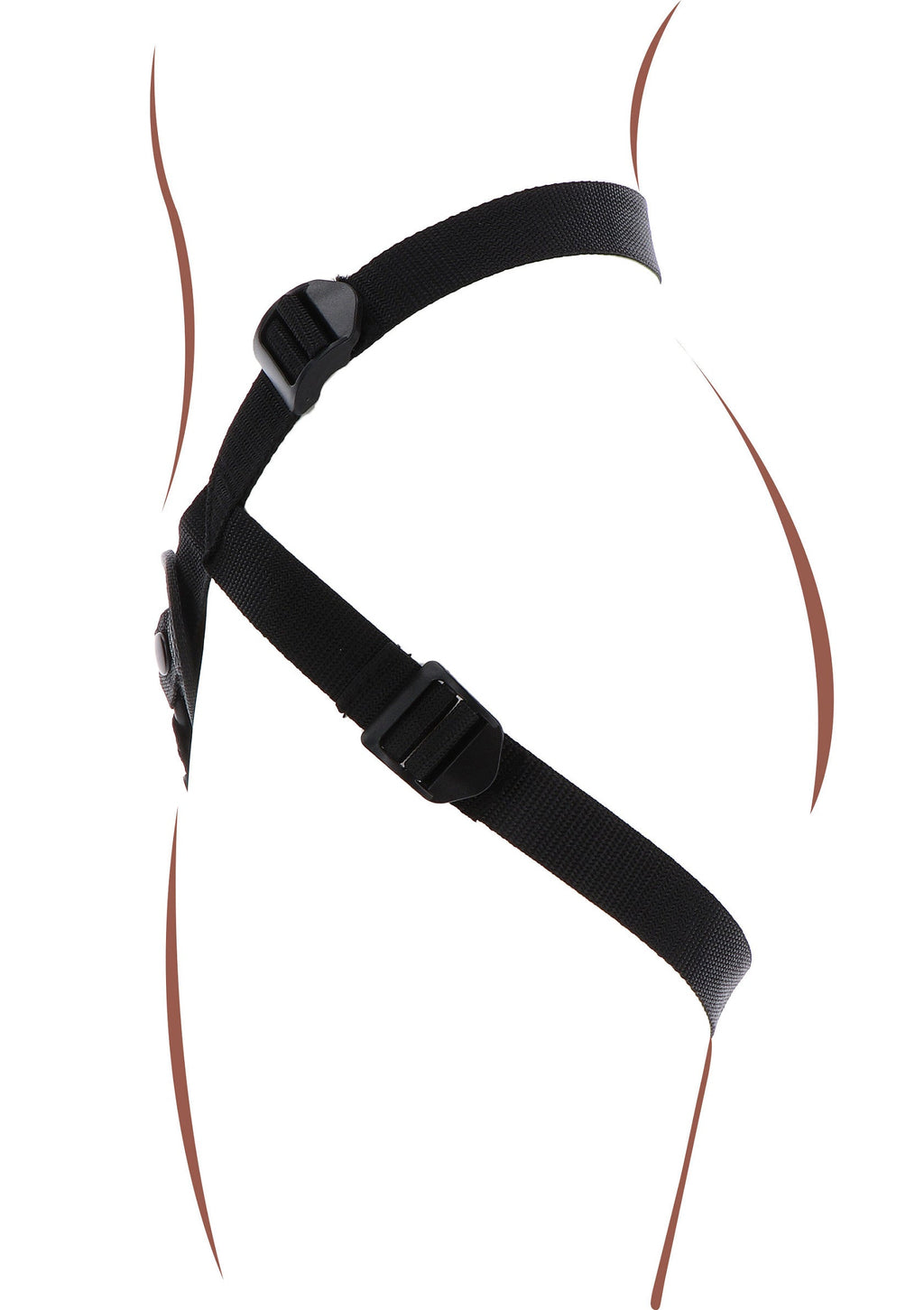 Imbracatura Strap-On nera