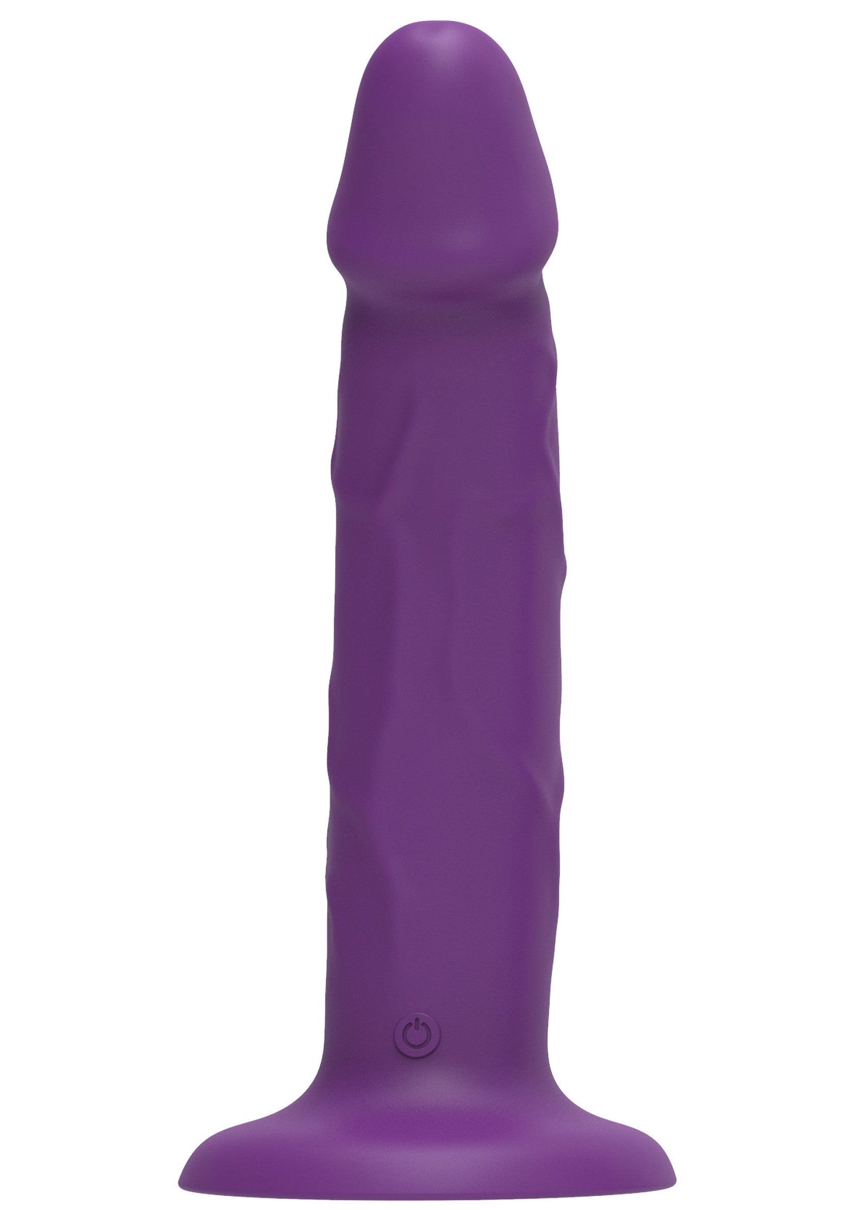 Imbracatura Dong Vibrante Silicone 19,5 cm viola