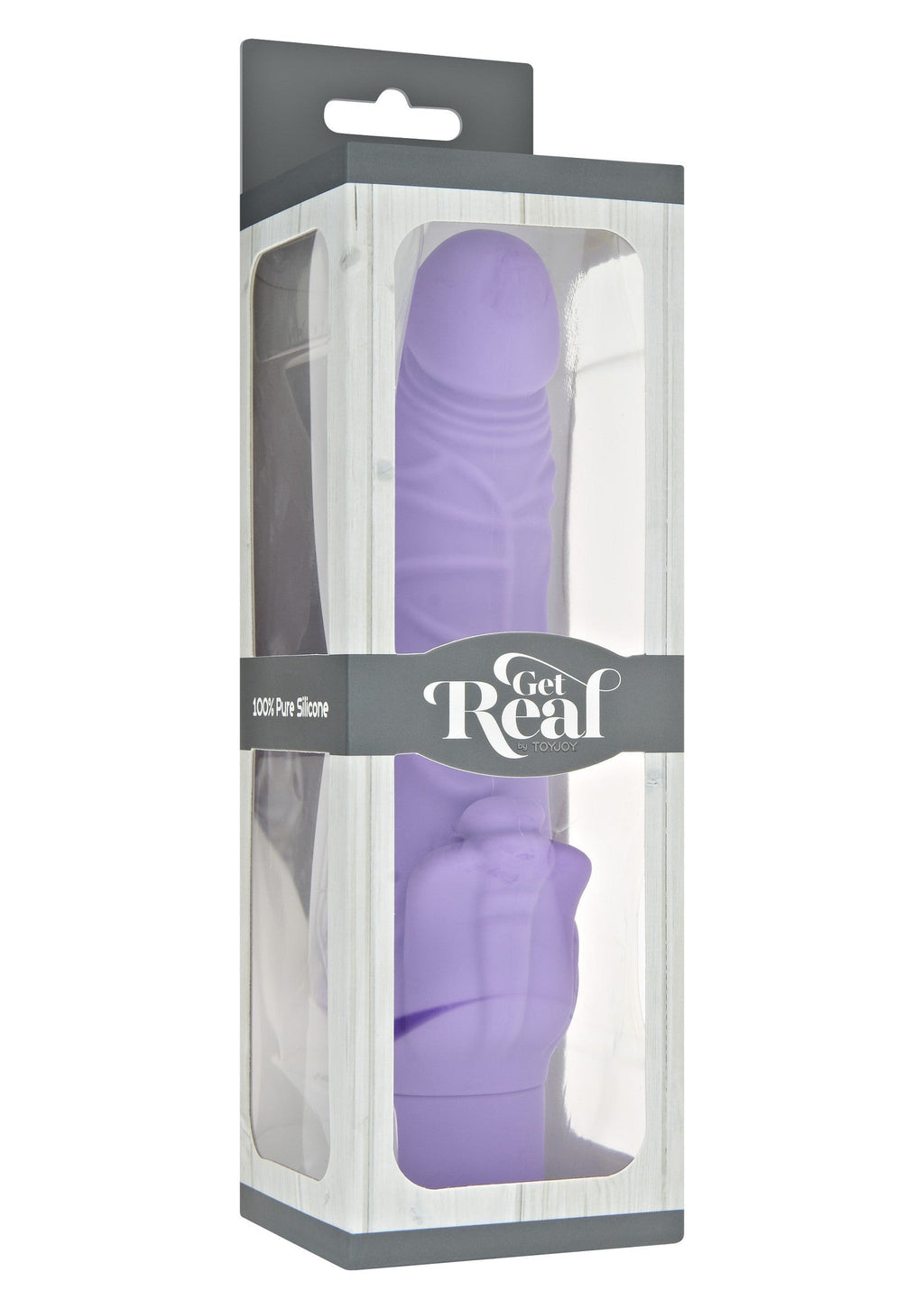 Vibratore classico stimolante viola