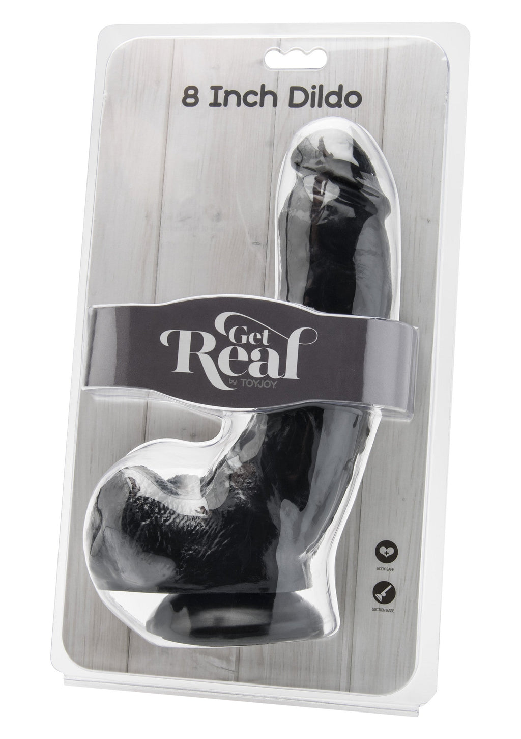 Dildo in PVC 20,5 cm nero