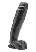 Dildo in PVC 25,5 cm nero