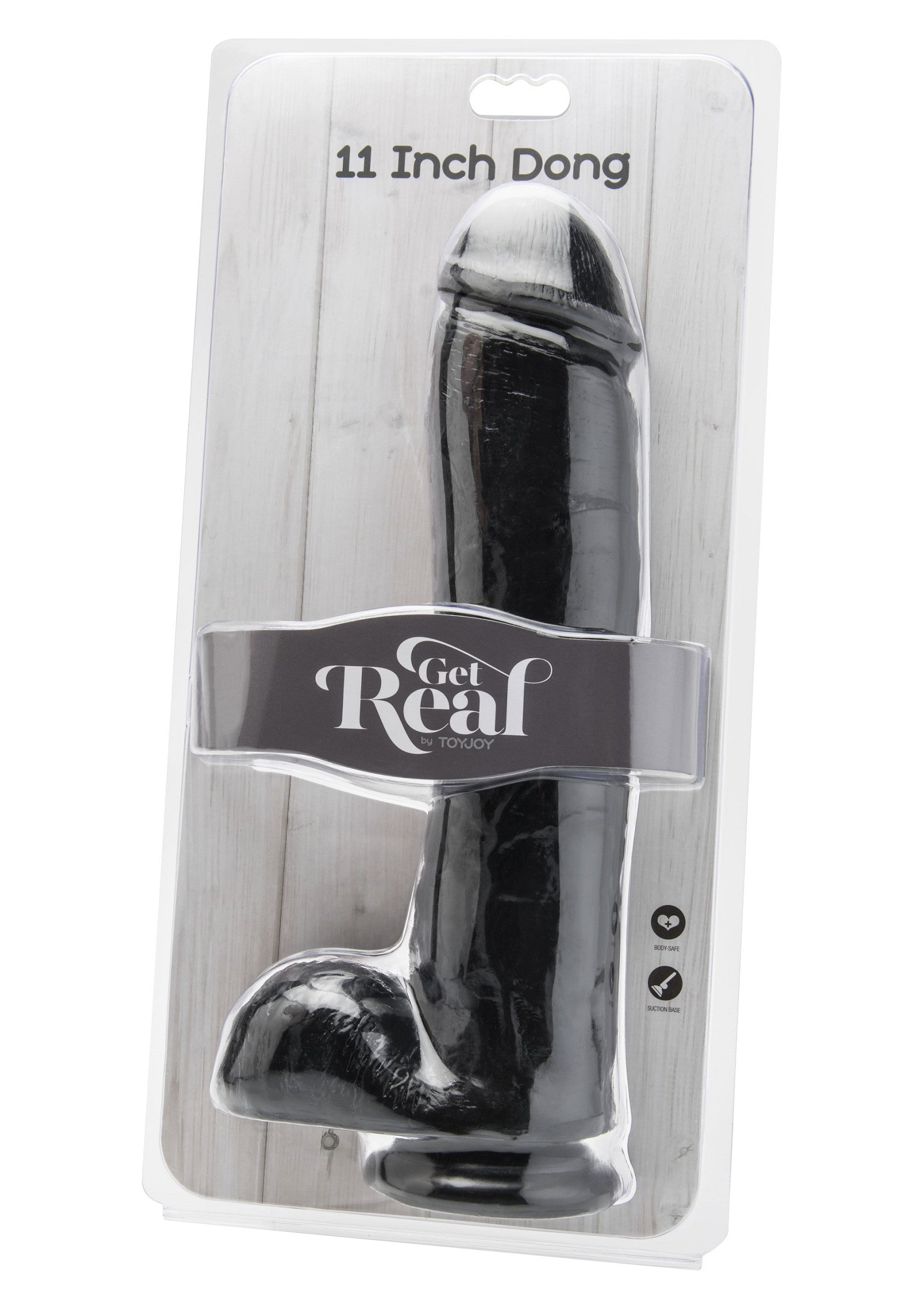 Dildo in PVC 28 cm nero
