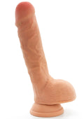 Dildo a doppia densità TPE 23 cm pelle
