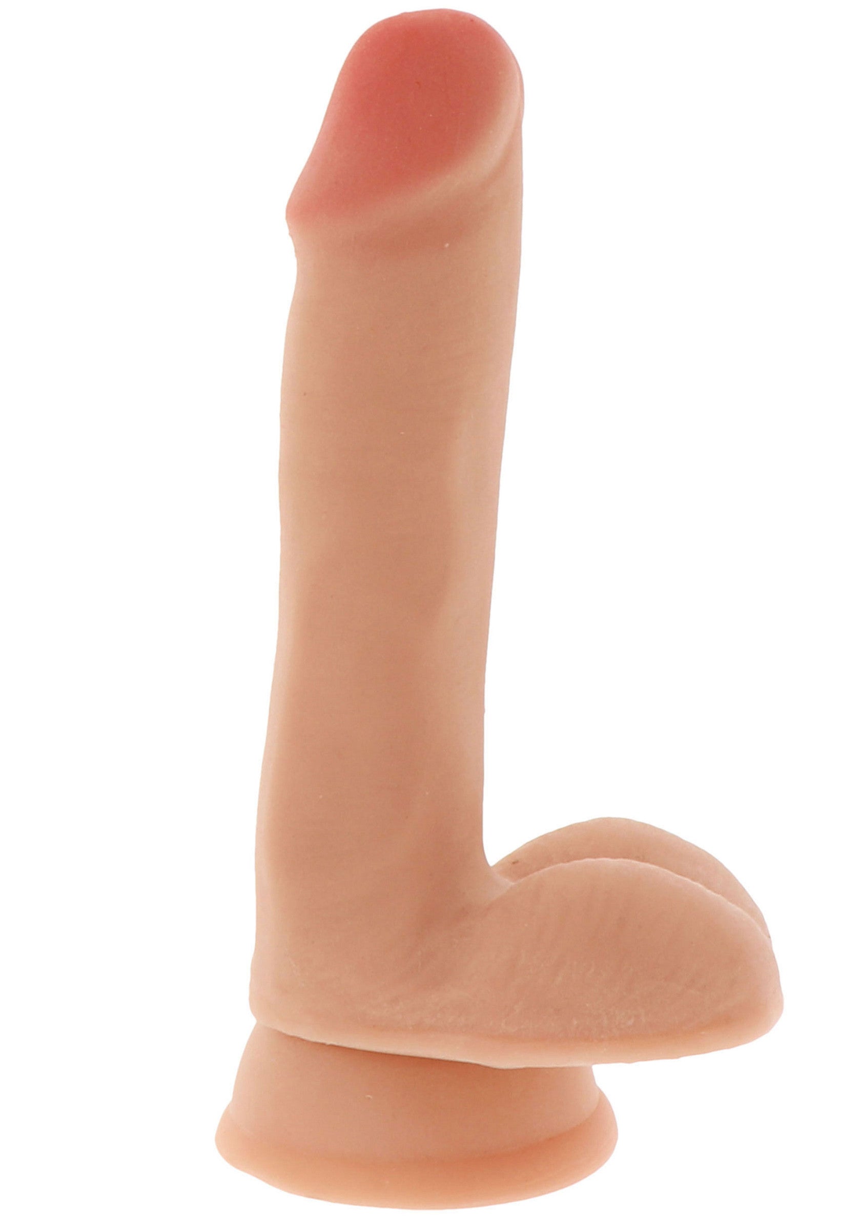 Dildo a doppia densità TPE 17 cm pelle