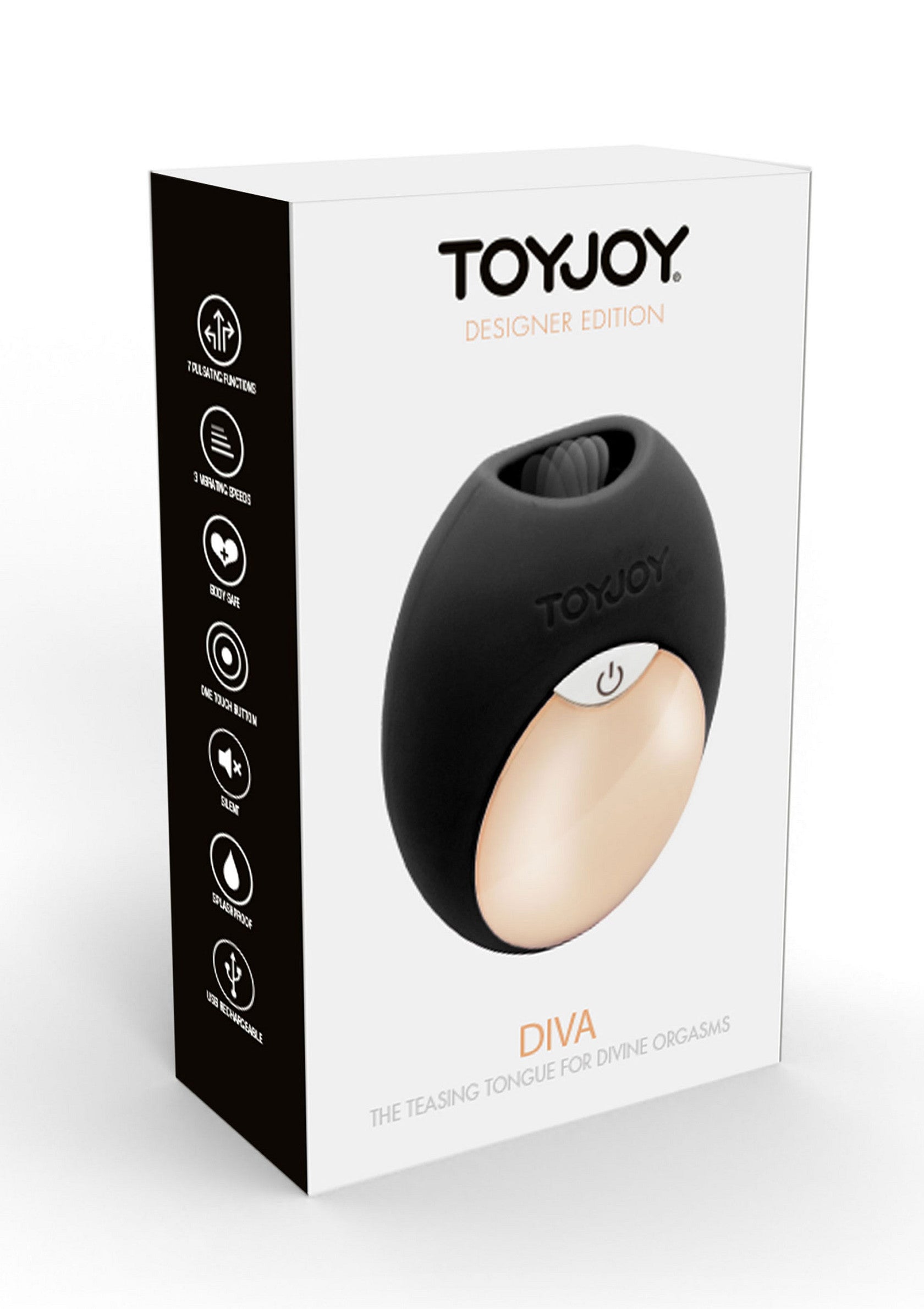 Diva Mini Tongue nero