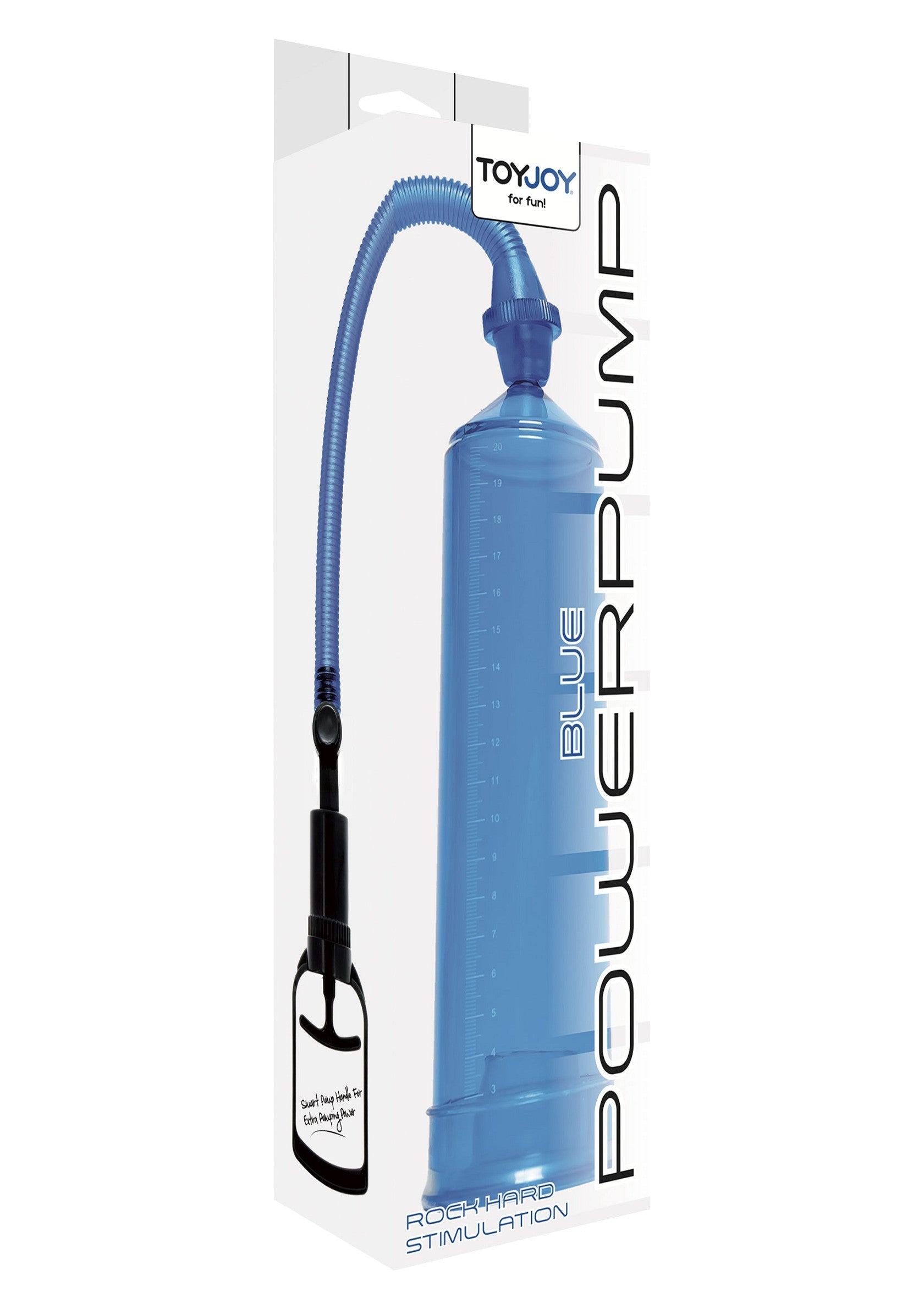 Pompa di potenza blu