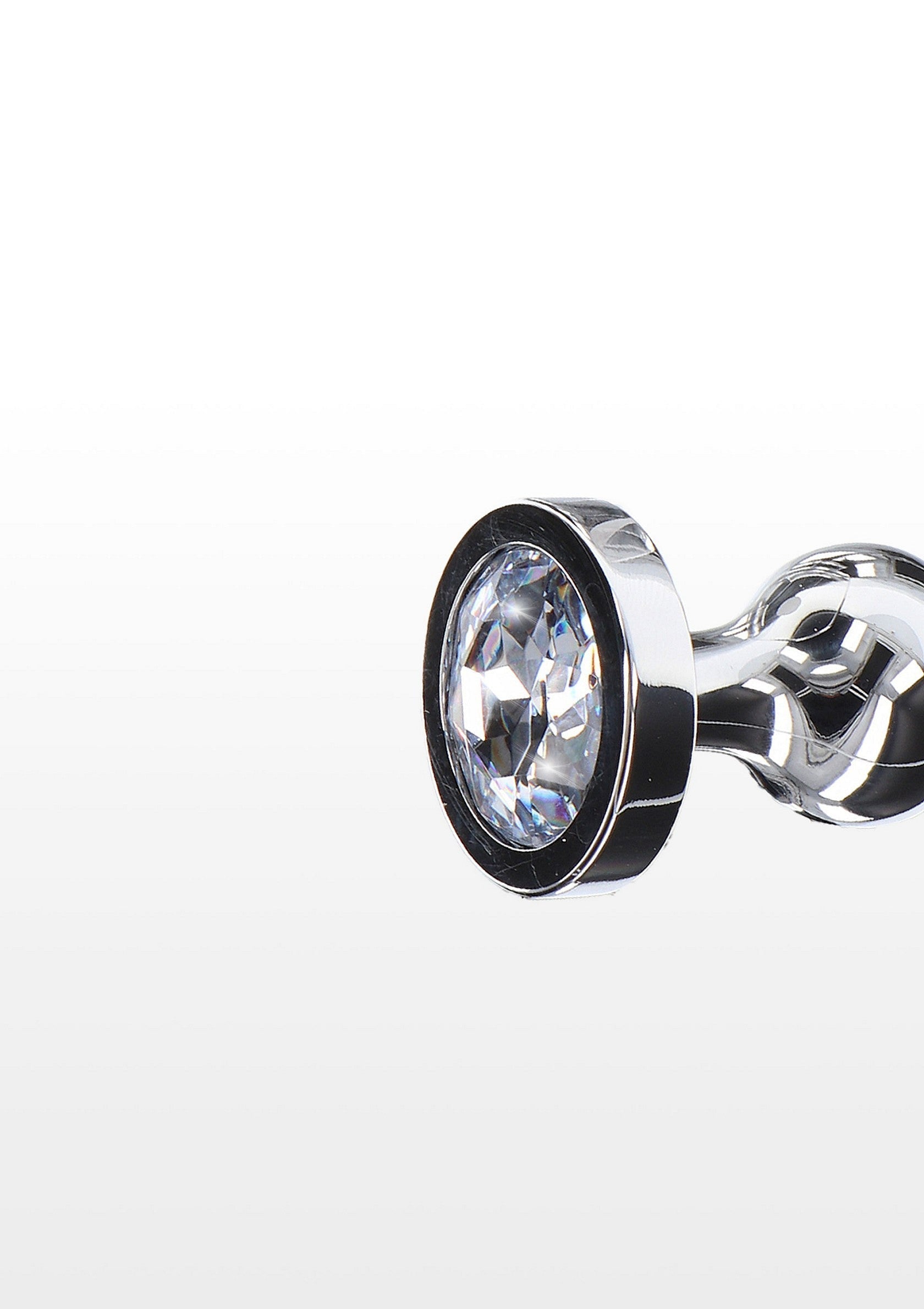 Perline a forma di stella di diamante, medie, argento