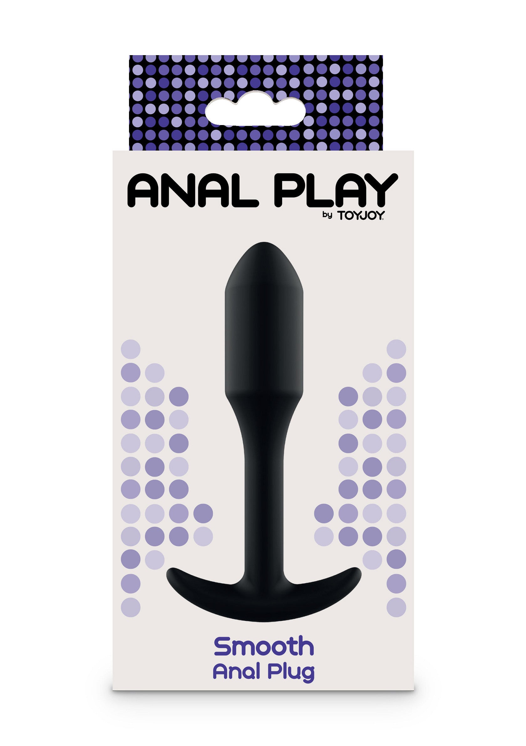 Plug anale liscio piccolo nero