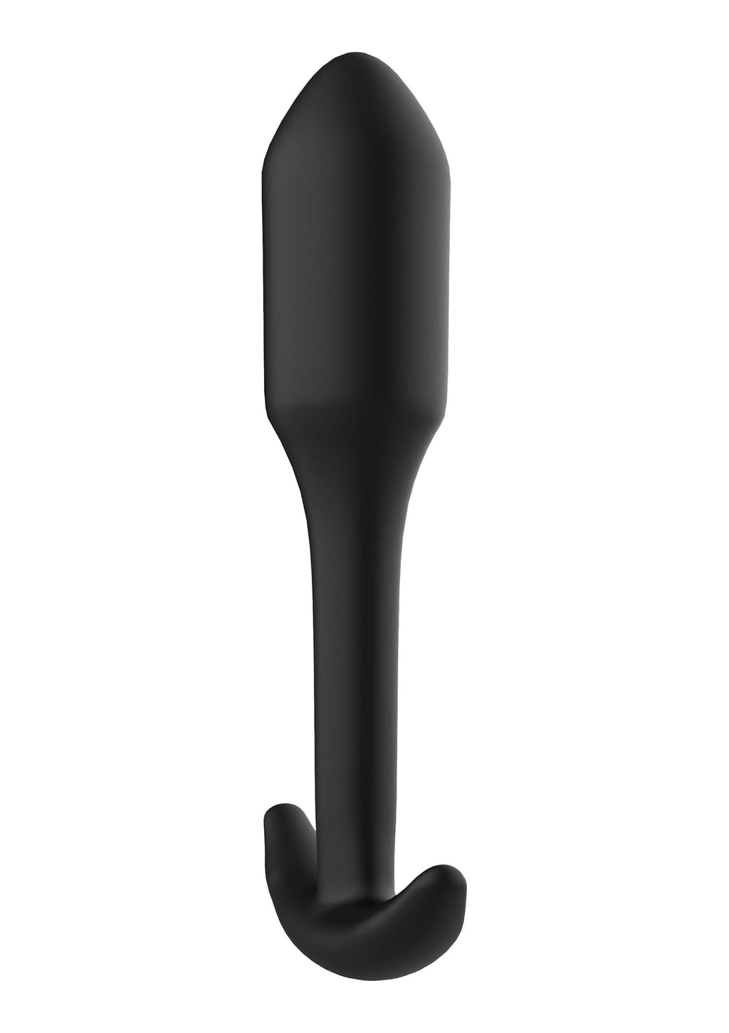 Plug anale liscio medio nero