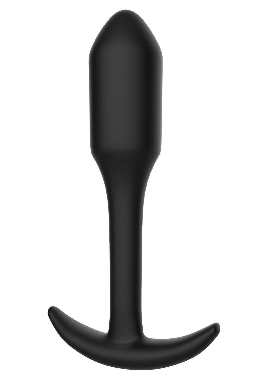 Plug anale liscio grande nero