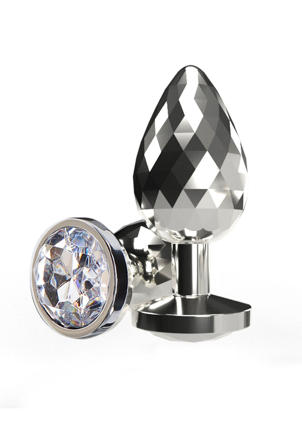 Disco Diamond Plug Piccolo argento