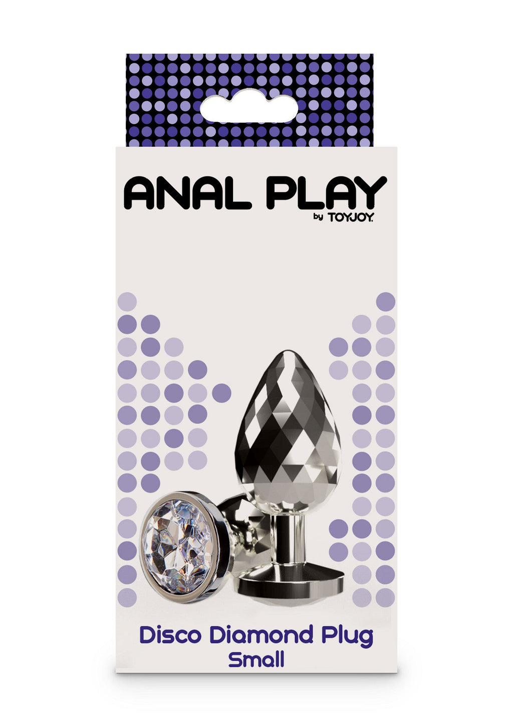 Disco Diamond Plug Piccolo argento