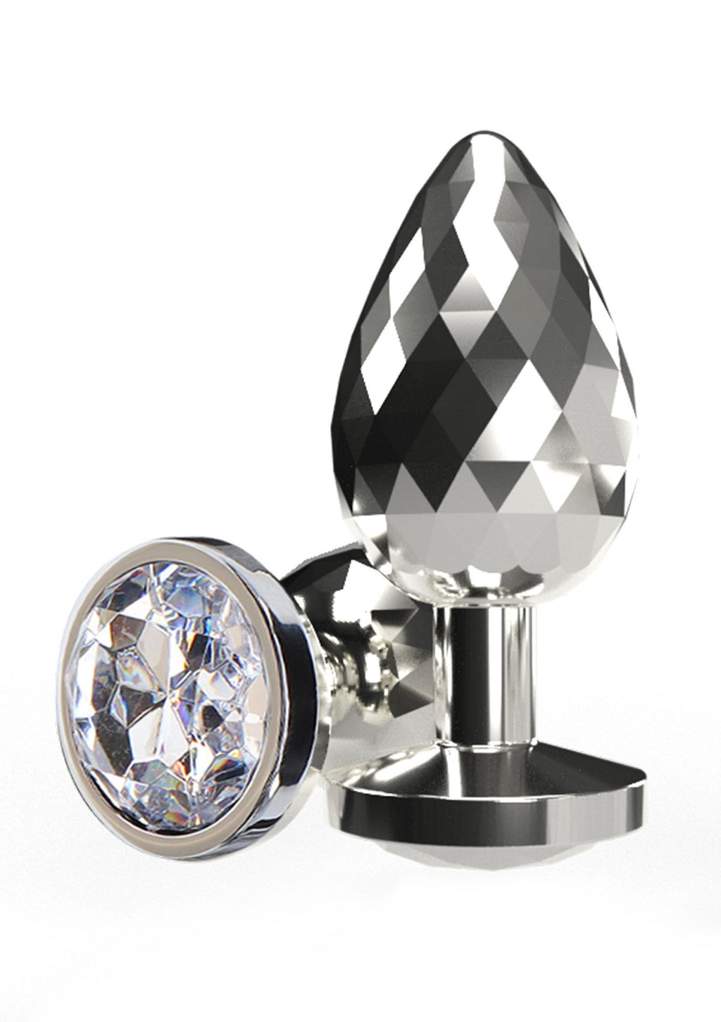 Disco Diamond Plug Medio argento