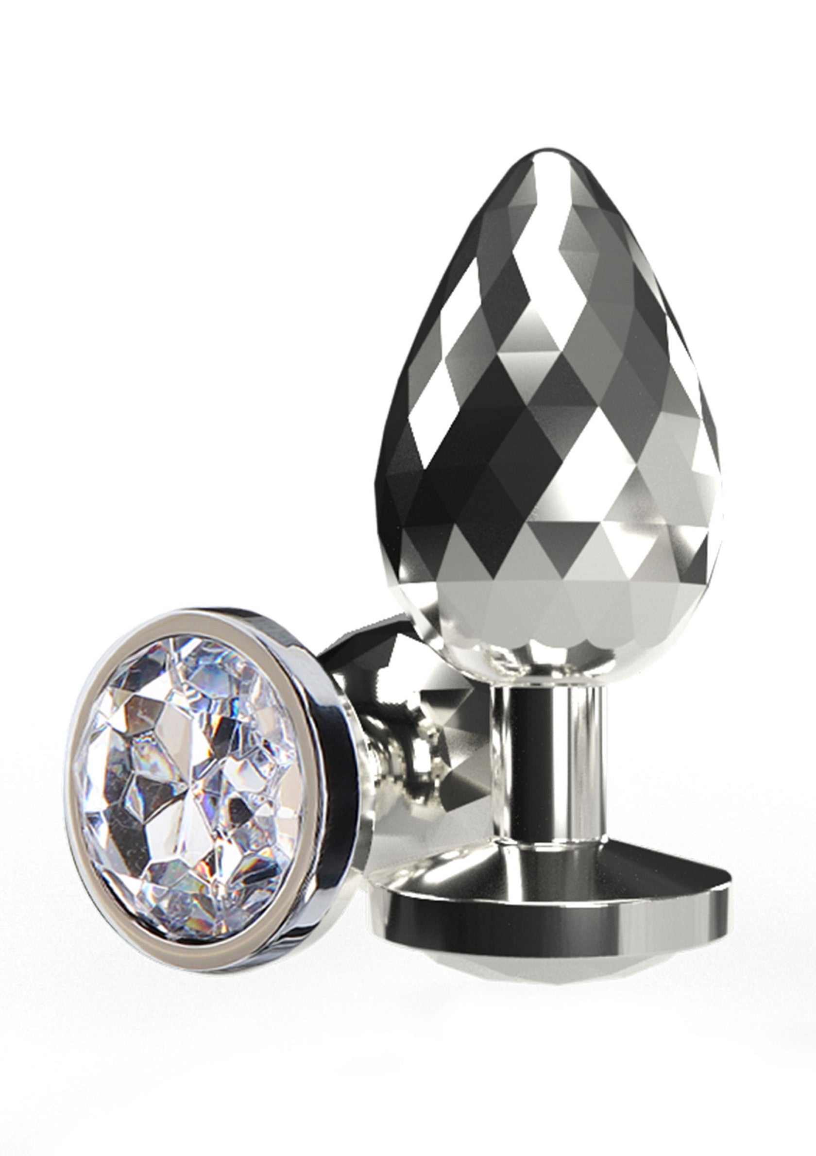 Disco Diamond Plug Medio argento