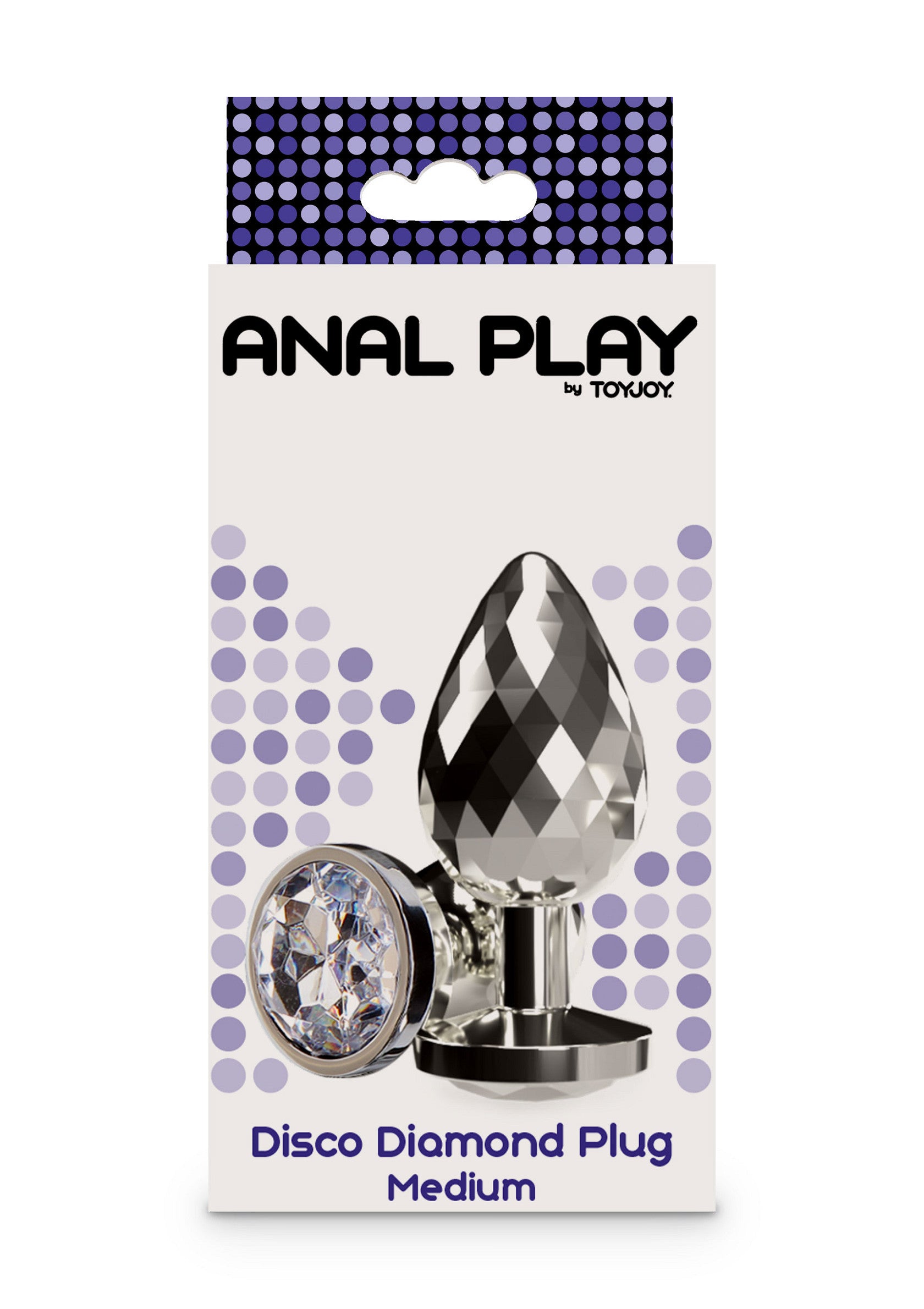 Disco Diamond Plug Medio argento