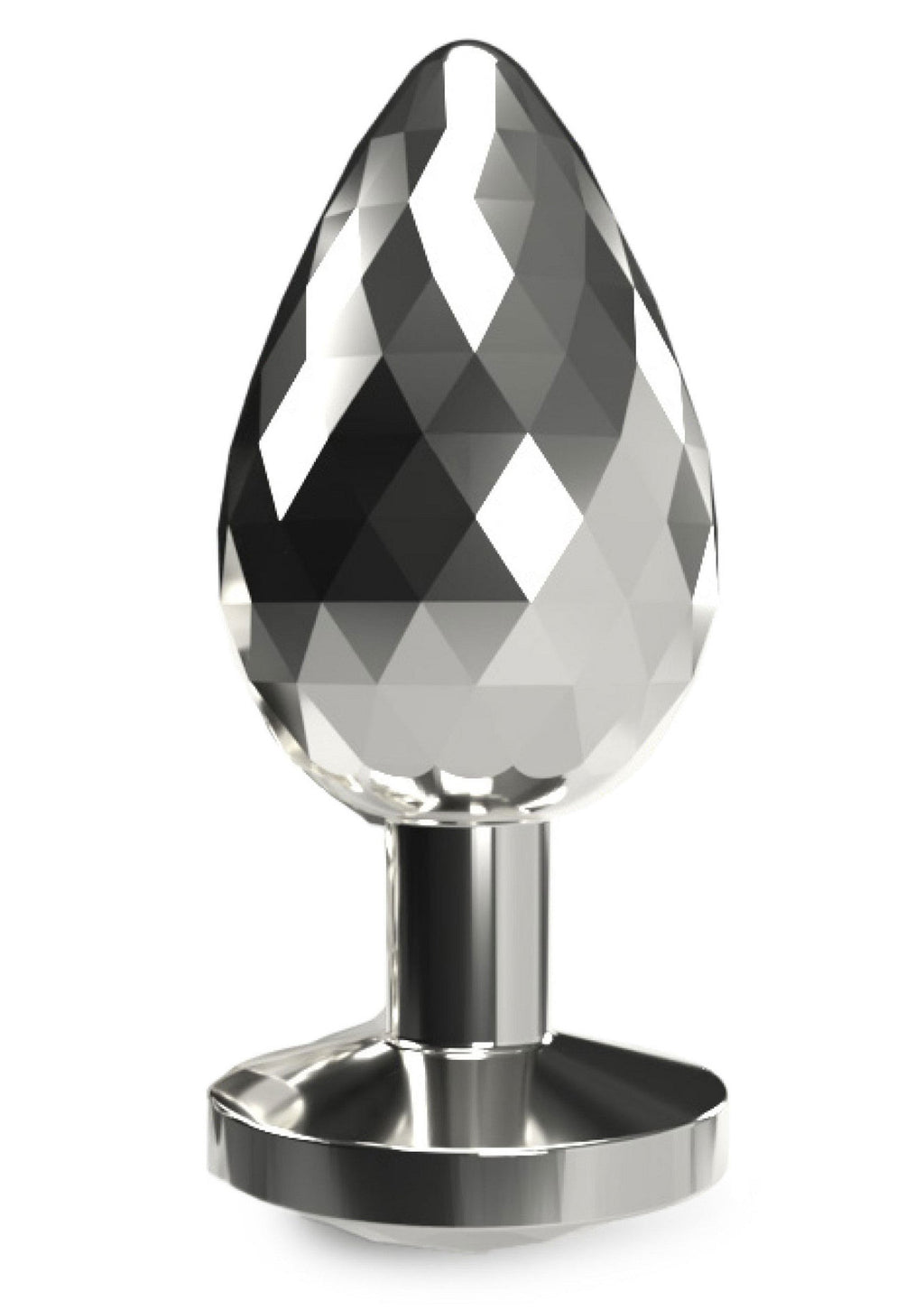 Disco Diamond Plug Medio argento