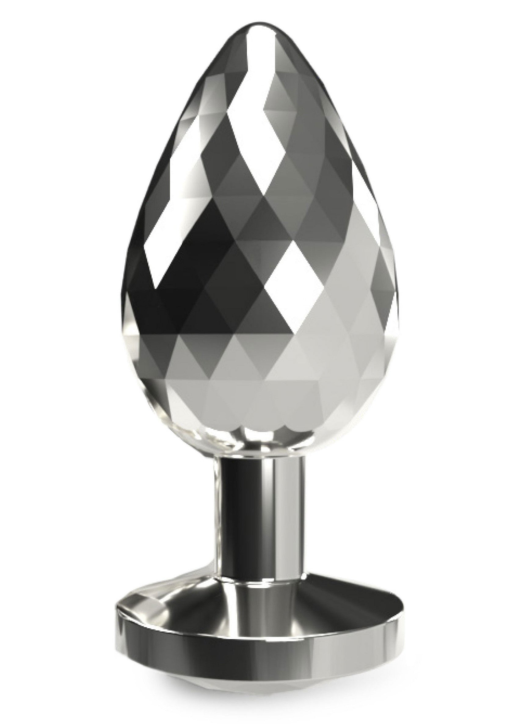 Disco Diamond Plug Medio argento